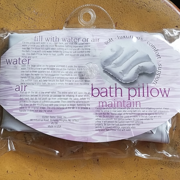 Bath Pillow All Temperature - Picture 2 of 6
